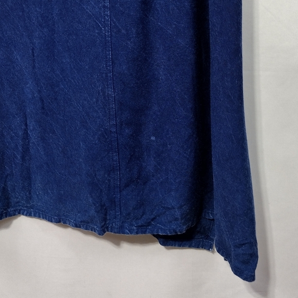 NWOT Avenue Embellished Top Women's 30/32 Blue Boho Retro 90s Y2K Casual Comfy - Picture 5 of 13